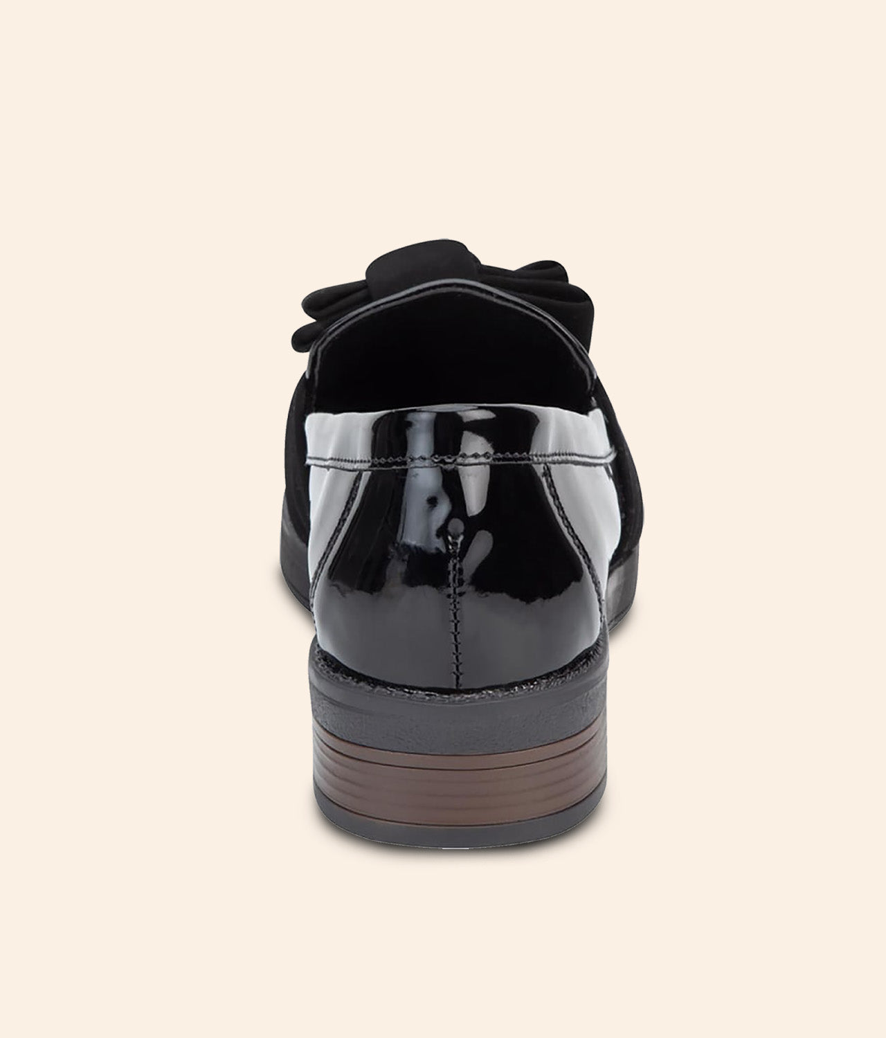 VI Line Fashion Negro Mocasín Charol_1042972