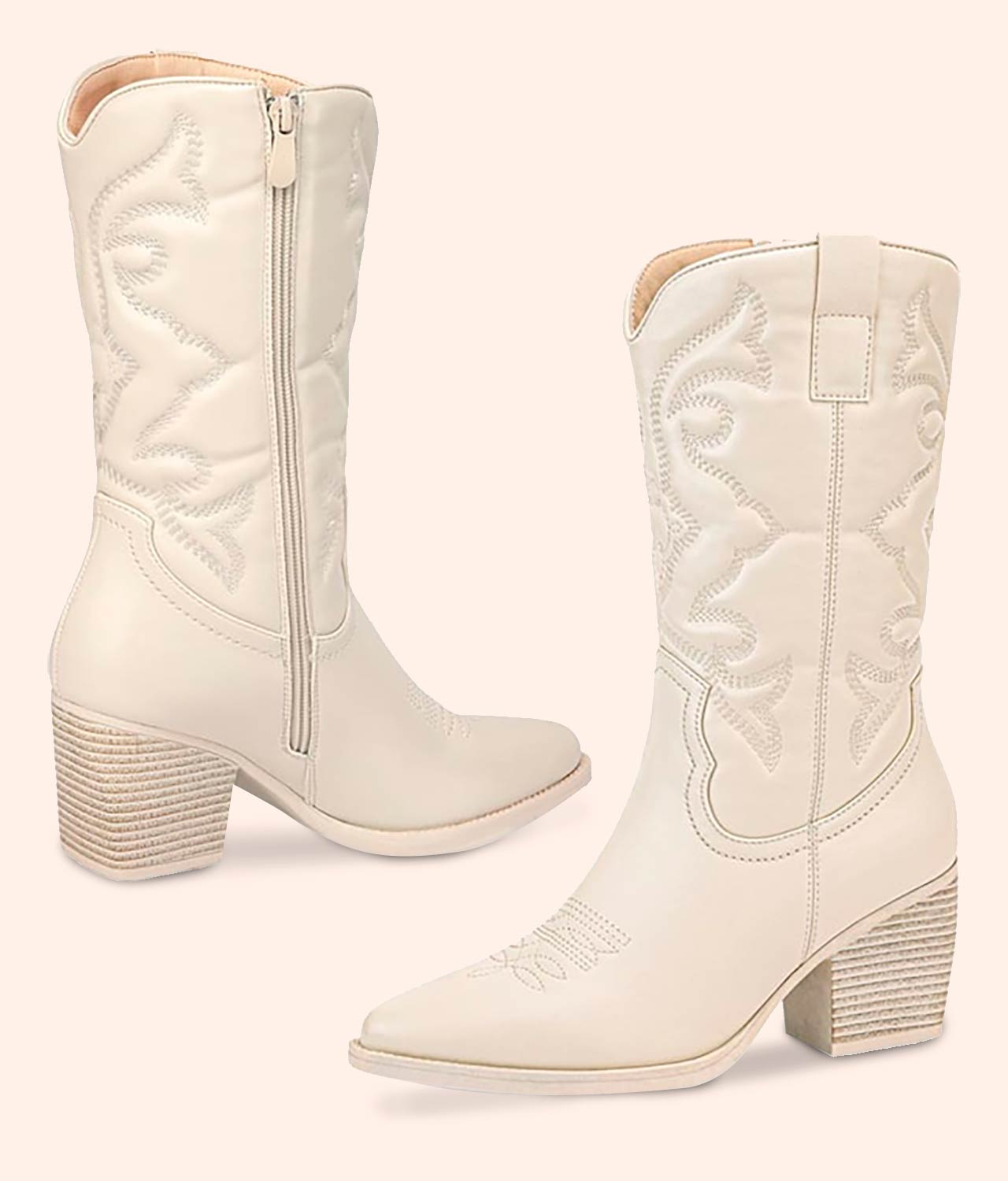 TIERRA BENDITA Bota Vaquera Tubo Bordado_1103646