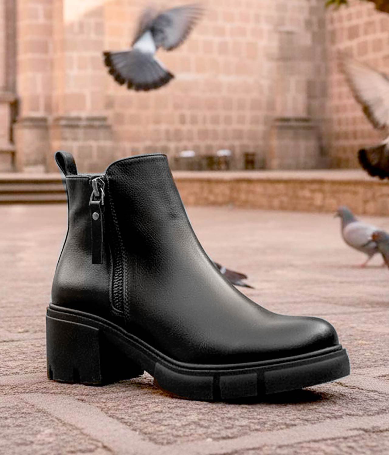 TIERRA BENDITA Bota Tacón Ancho_1141945