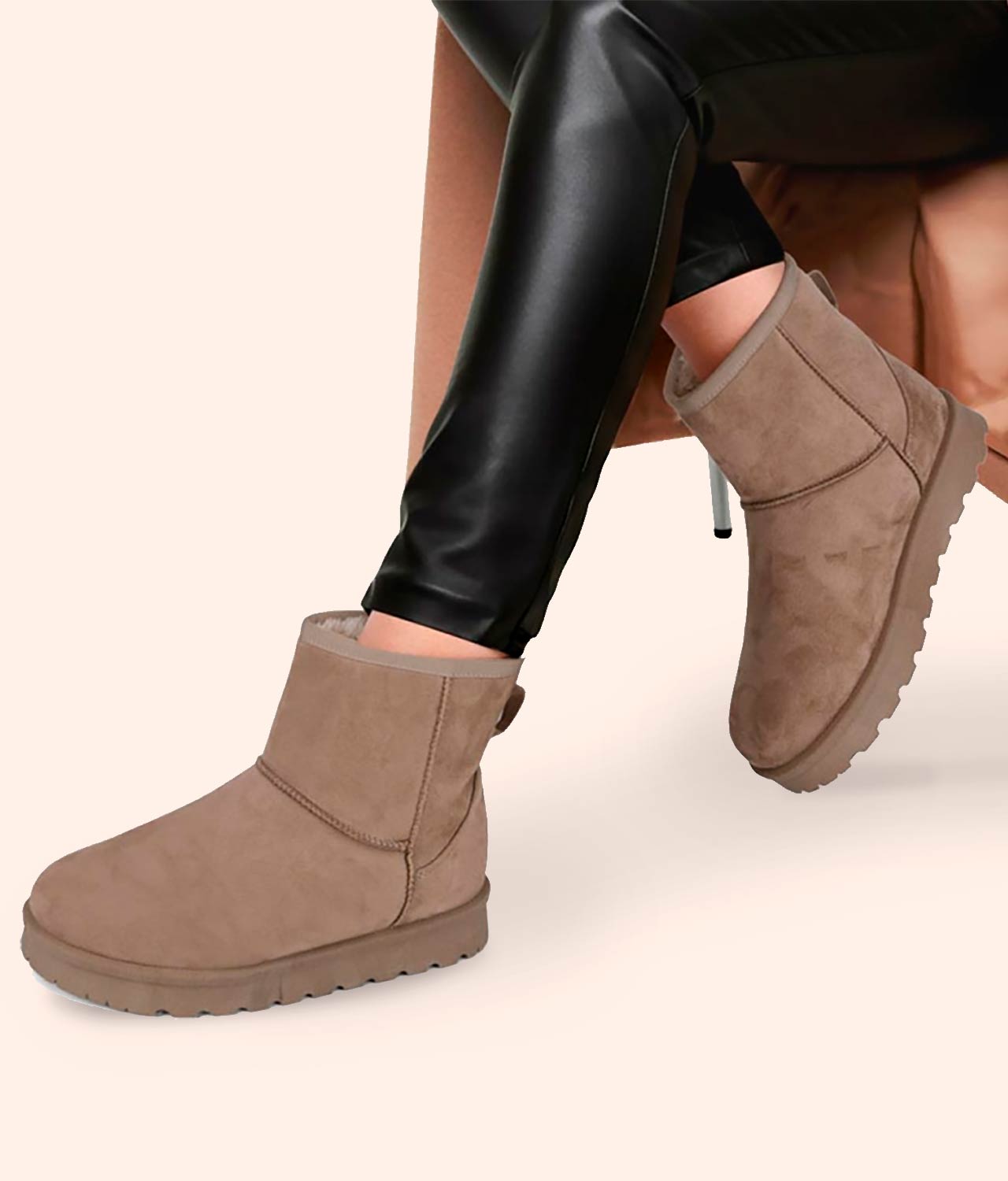 PINK BY PRICE SHOES Bota Plana Ante_1226925