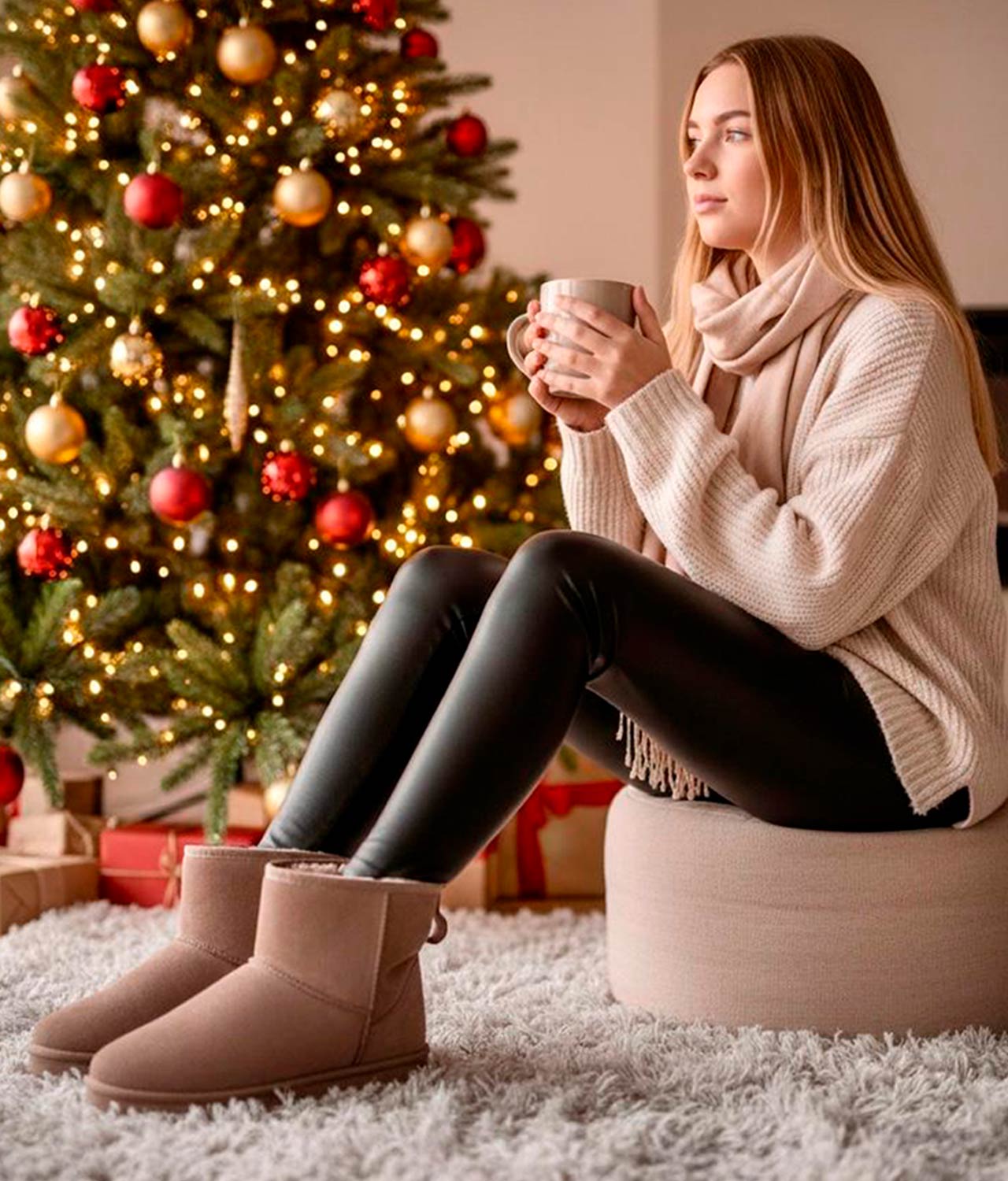 PINK BY PRICE SHOES Bota Plana Ante_1226925