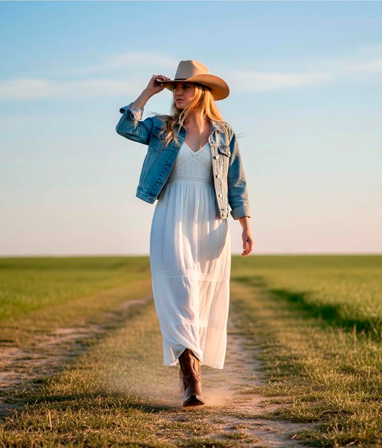 JC MCCOY Bota Vaquera Piel Vacuno_1258210