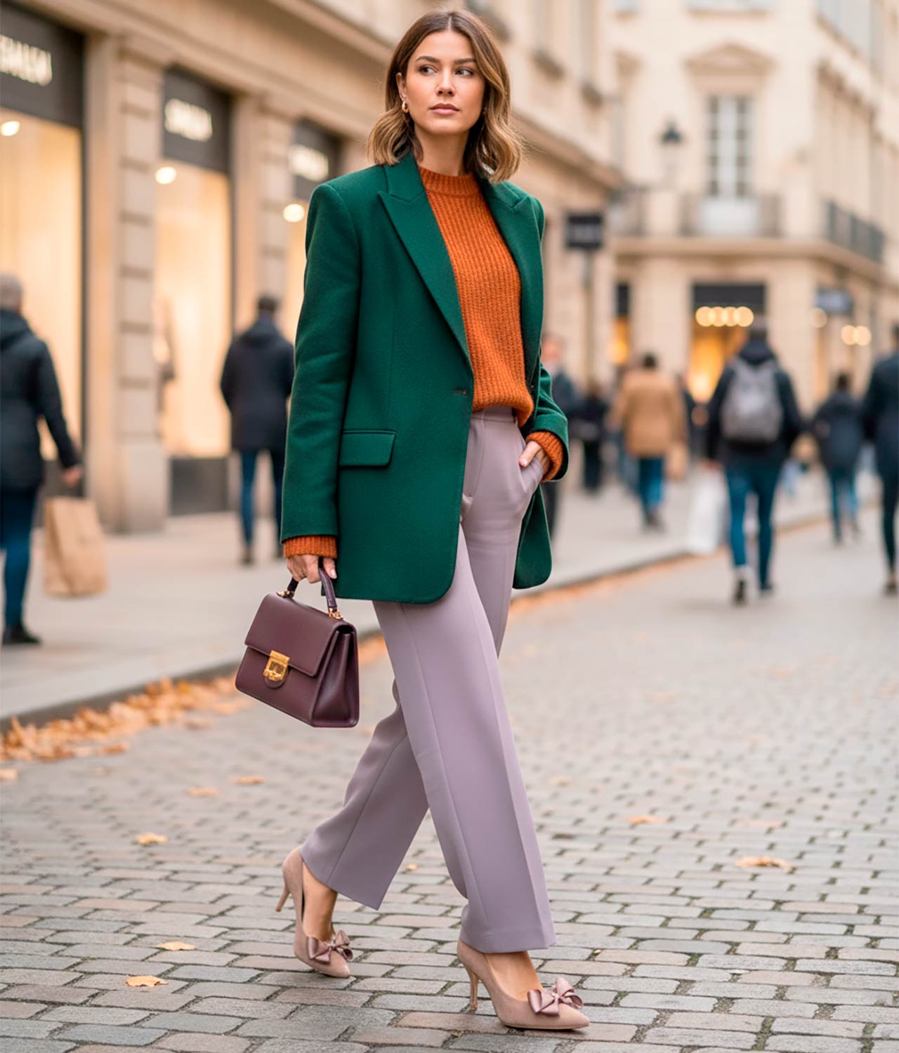 Yaeli Fashion Zapatilla con Moño_1253609