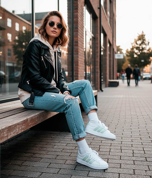 Adidas Blanco-Verde Streettalk_1261171