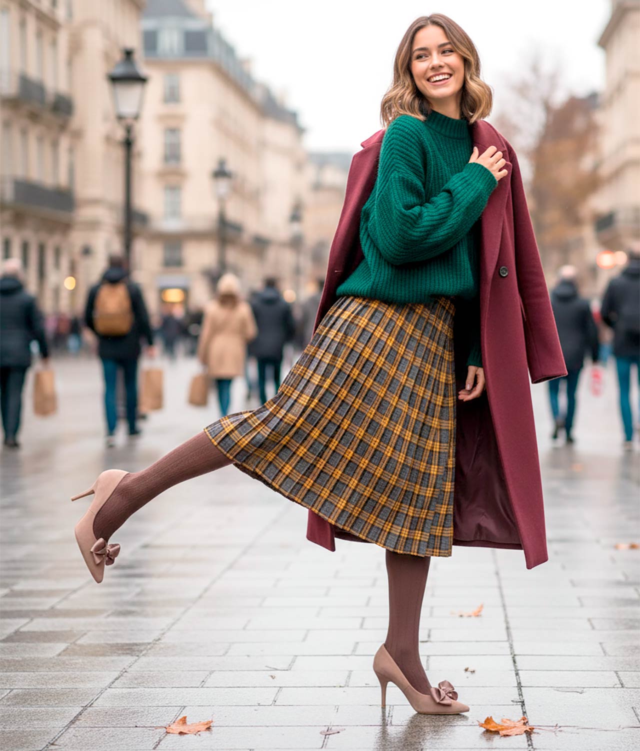 Yaeli Fashion Zapatilla con Moño_1253609